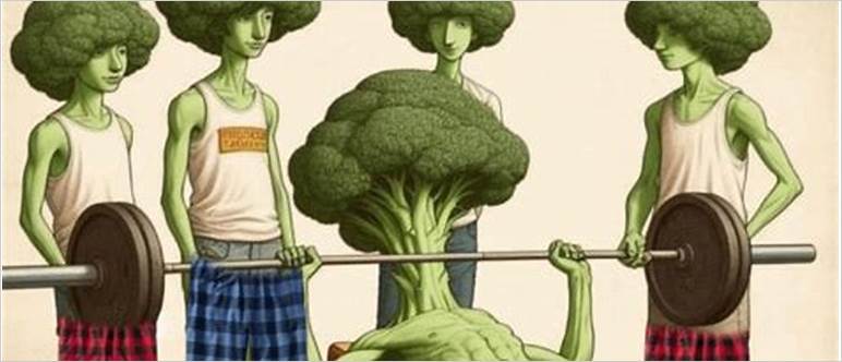 Broccoli head gym